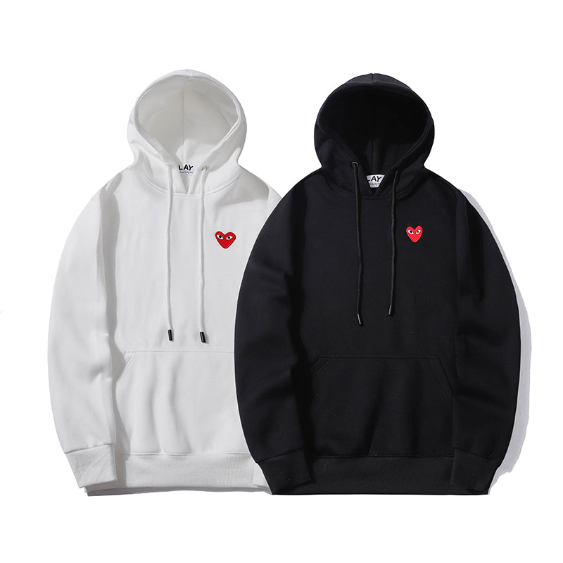 Comme Des Garcons Play Love Hoodie