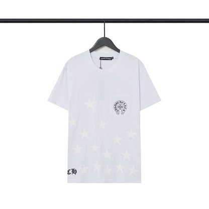 Chrome Hearts Banner and Stars Tee