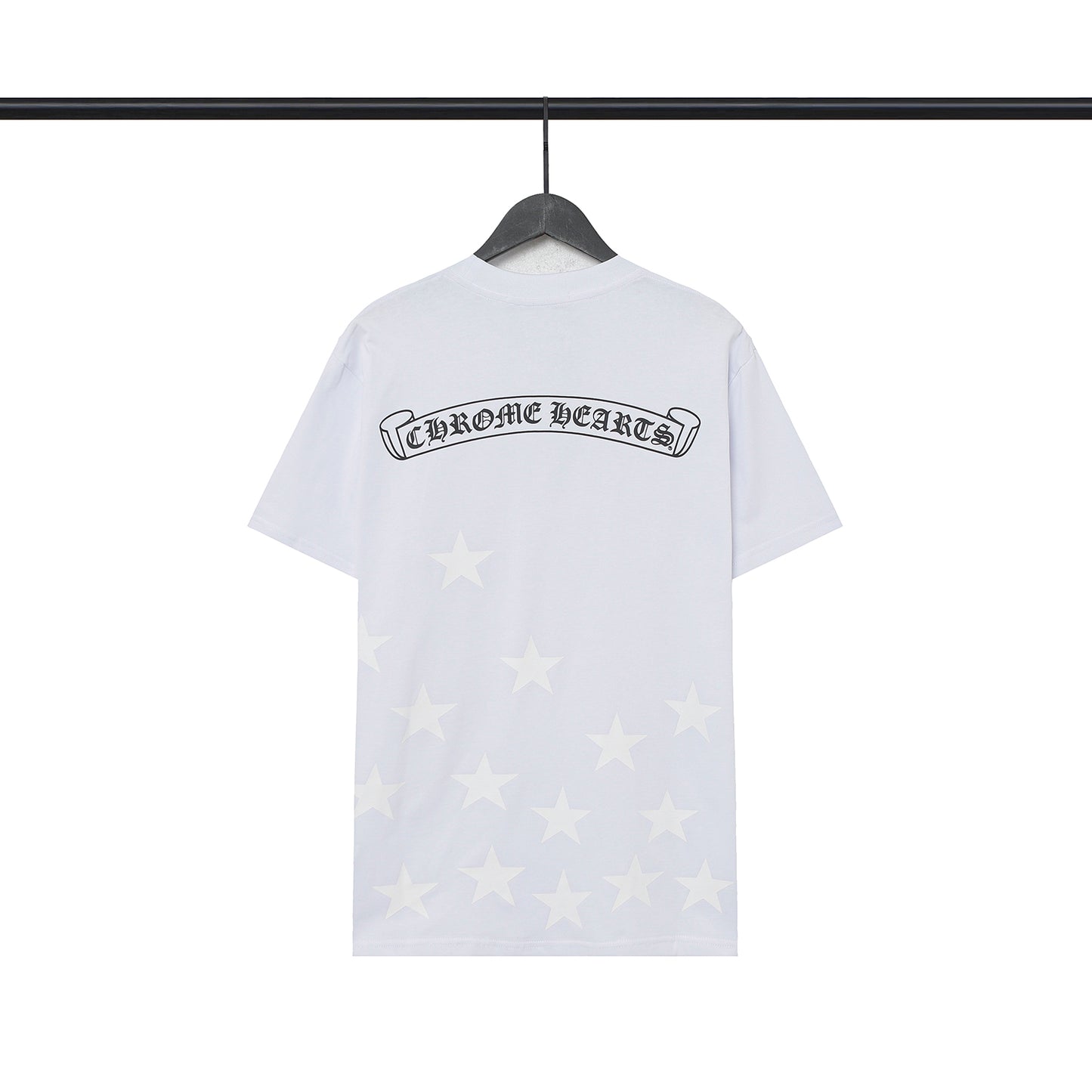 Chrome Hearts Banner and Stars Tee