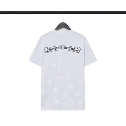 Chrome Hearts Banner and Stars Tee