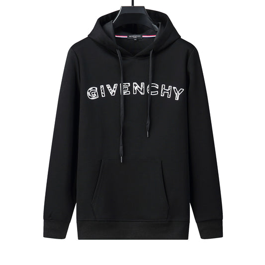 Givenchy Flower Logo Print Hoodie