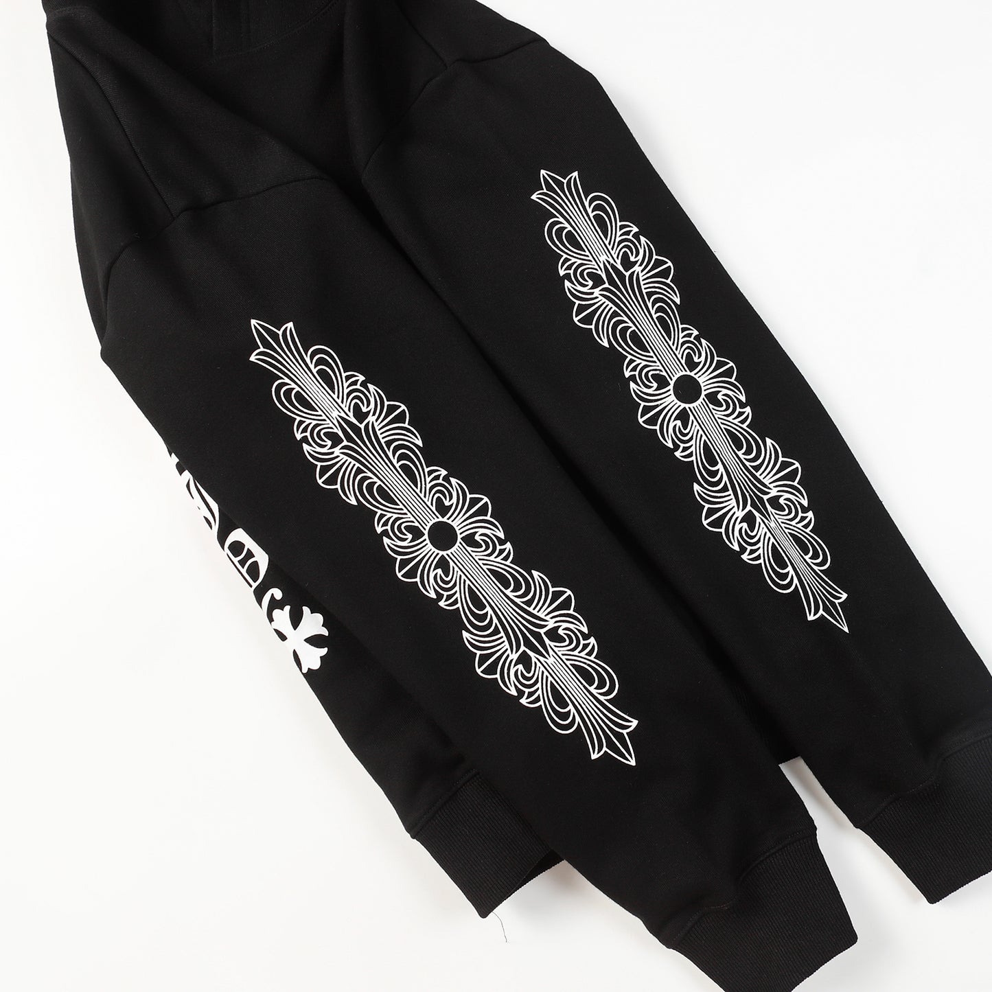 Chrome Hearts Eye Chart Dagger Zip-Up Hoodie