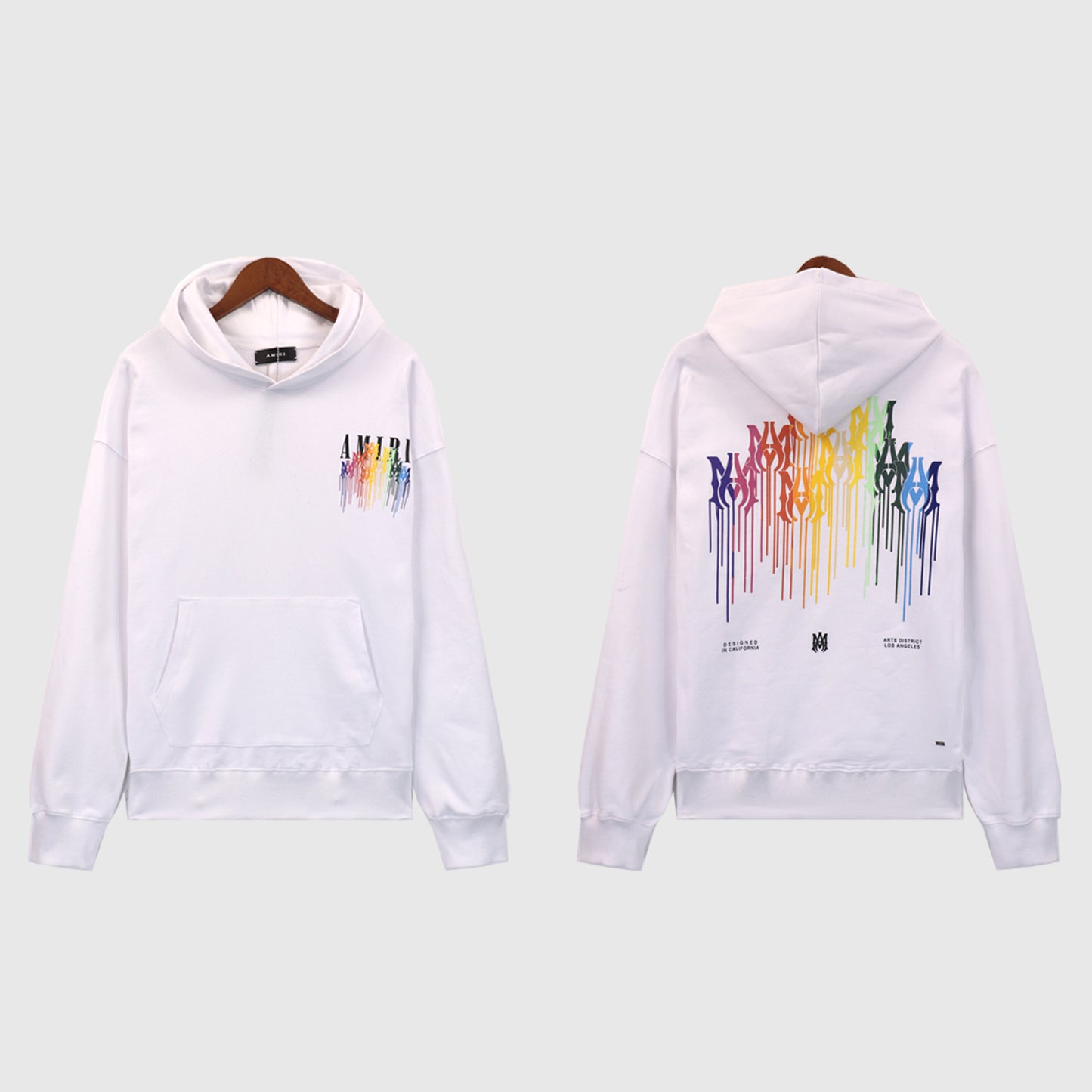 Amiri Paint Drip Hoodie