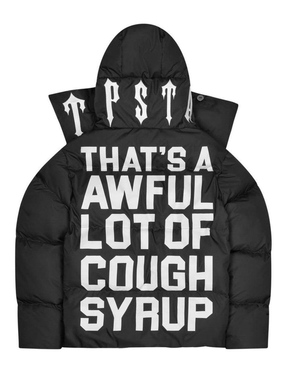 Trapstar x Awful Lot of Cough Syrup Hooded Puffer