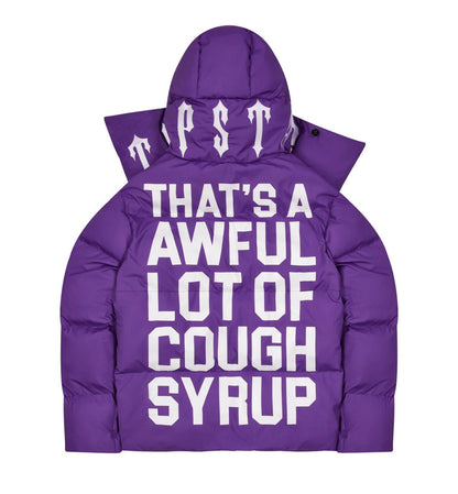 Trapstar x Awful Lot of Cough Syrup Hooded Puffer