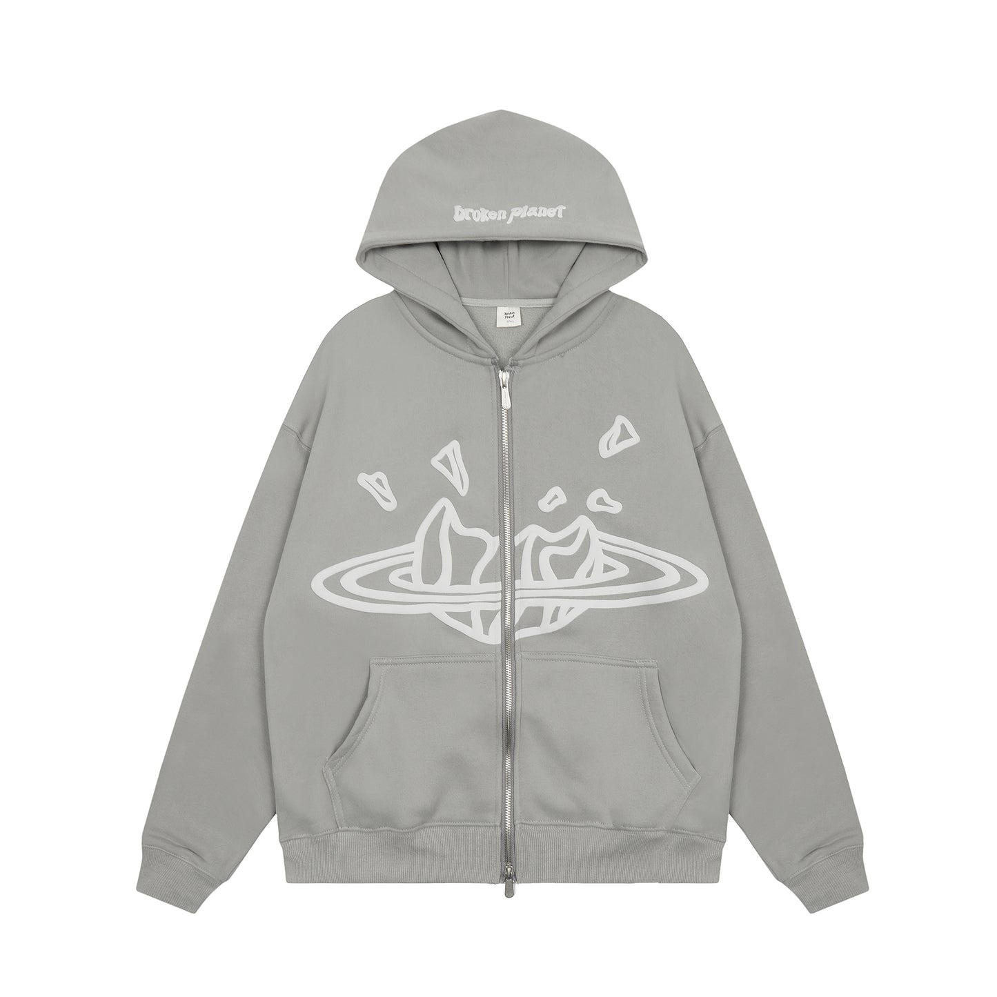 Broken Planet Zip Up Hoodie