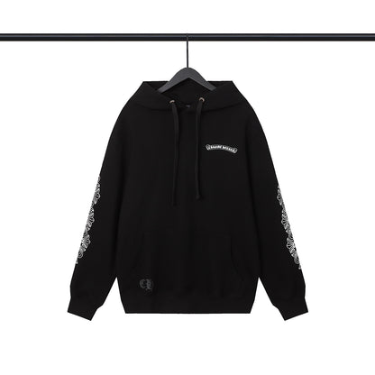 Chrome Hearts Eye Chart Dagger Zip-Up Hoodie