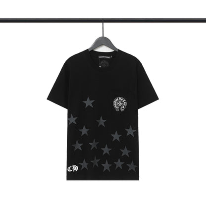 Chrome Hearts Banner and Stars Tee