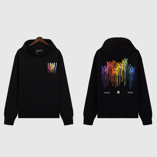 Amiri Paint Drip Hoodie